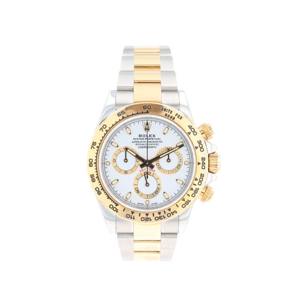 B&P Rolex Daytona 116503 40mm White Chronograph Small Luminous Index Dial